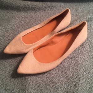 JCrew woven flats